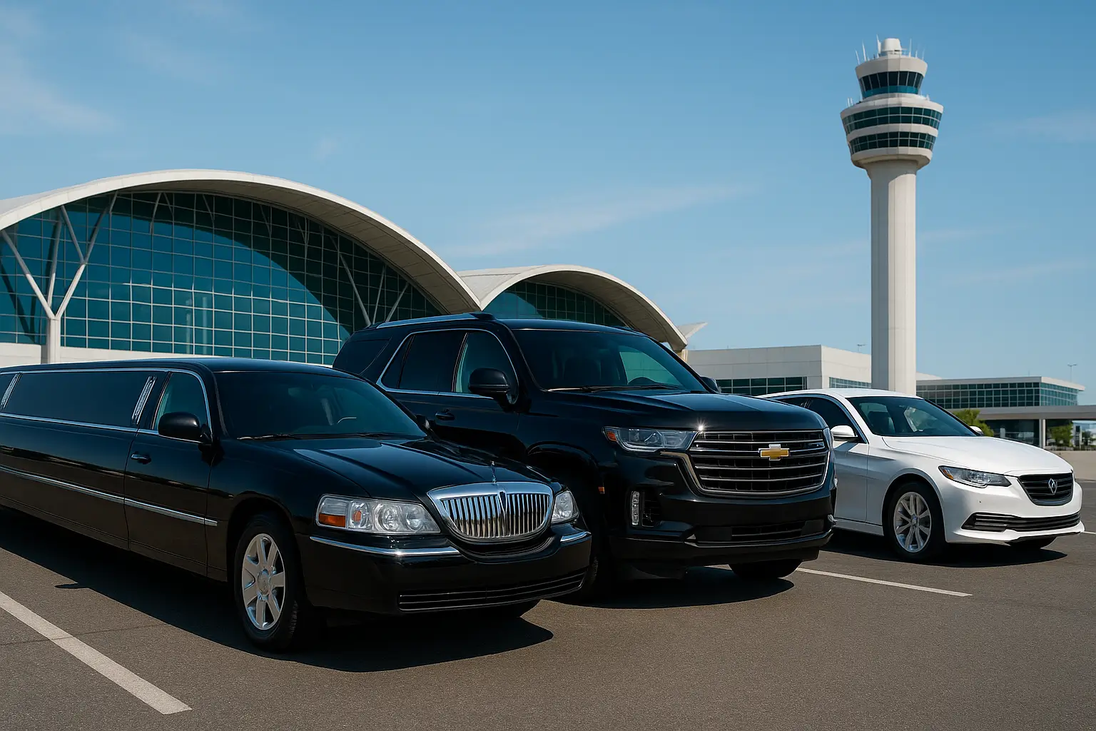 Limousine, Sedan, or SUV for Airport Transfers