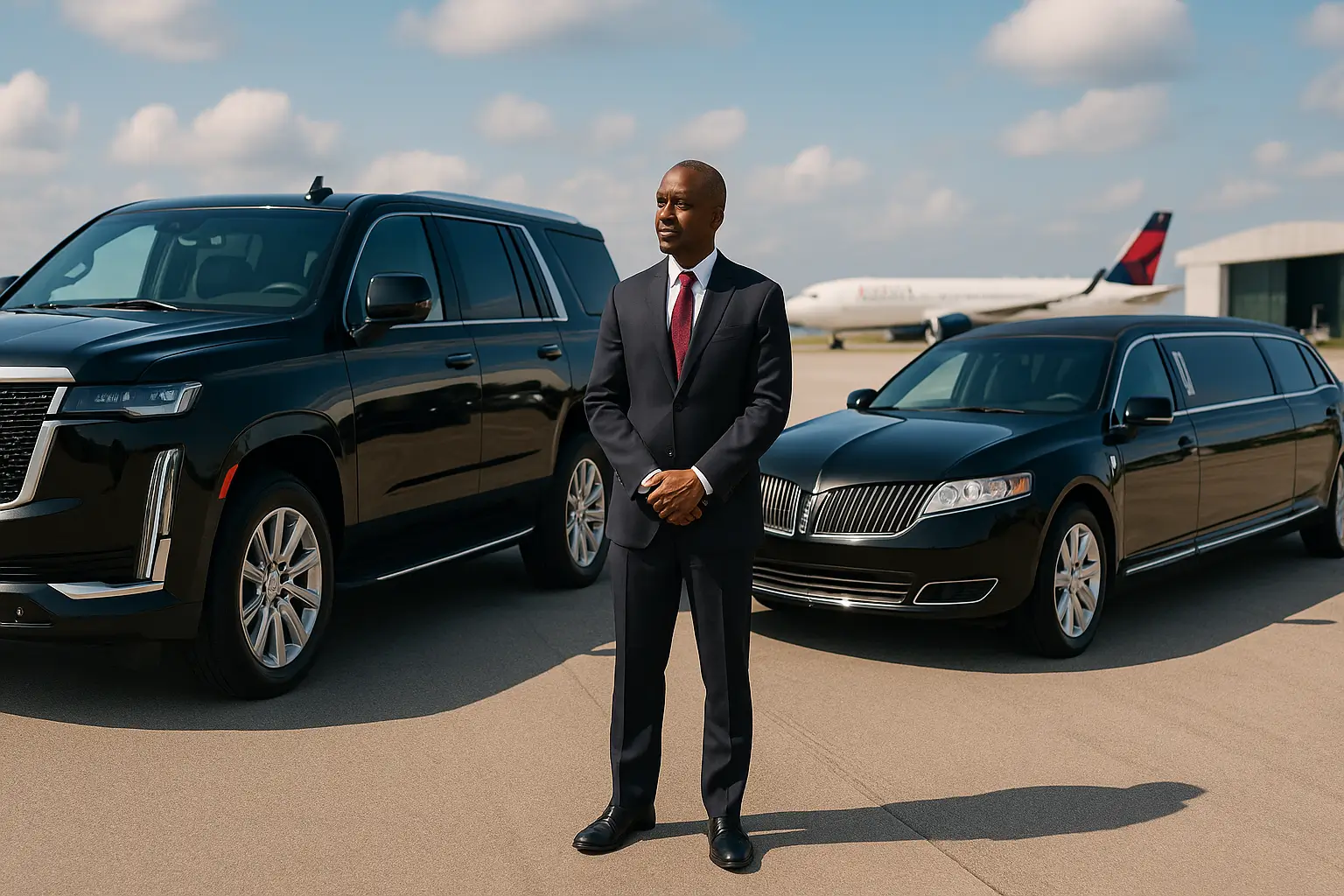 SUV vs limousine luxury ride for VVIPs
