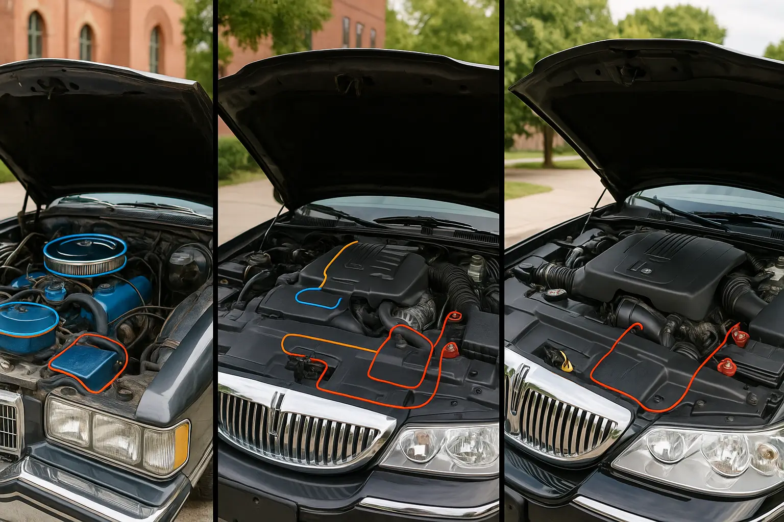 Lincoln Town Car Engine Evolution first to last generation
