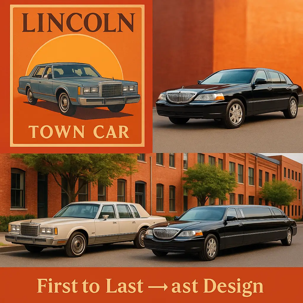 Lincoln Town Car Evolution first to last design